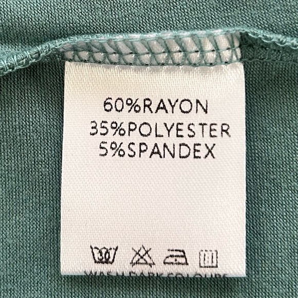 🌼 Avanova CALIFORNIA WEST COAST Graphic Tee Green L NWT - Picture 6 of 6